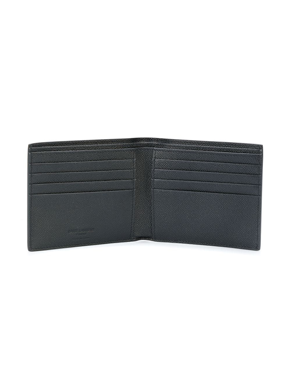 textured bi-fold wallet - 3