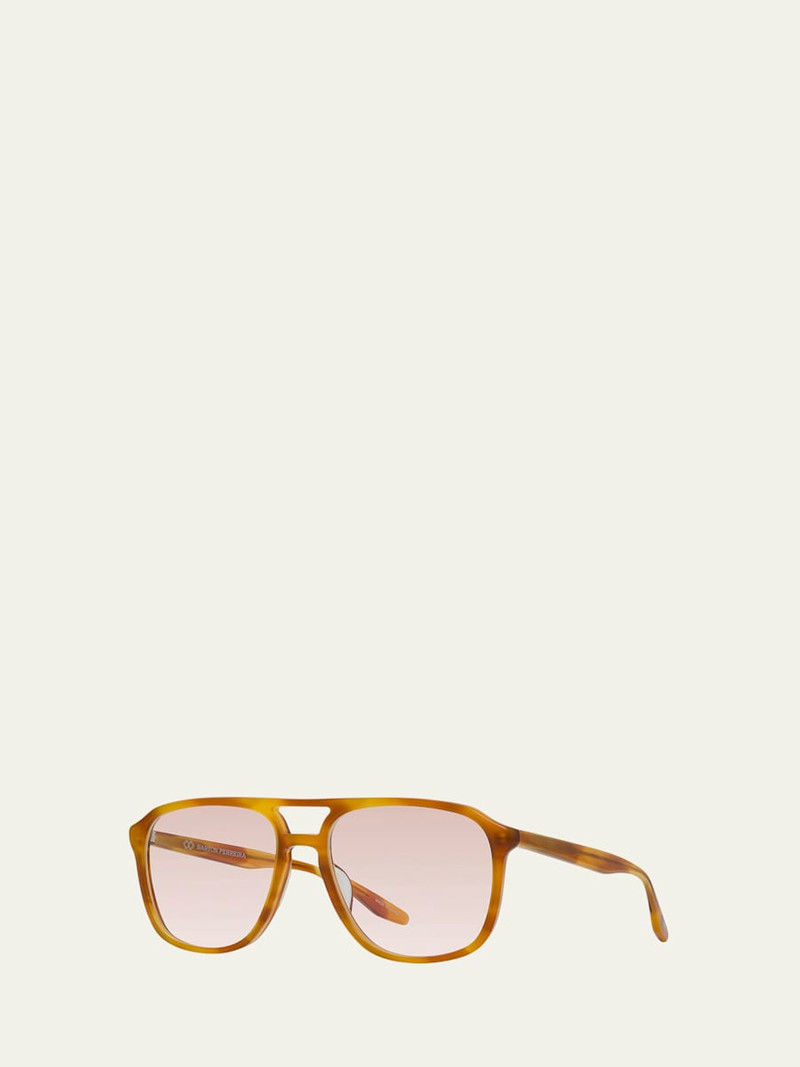 BARTON PERREIRA Men's Gyalis Zyl Aviator Sunglasses outlook