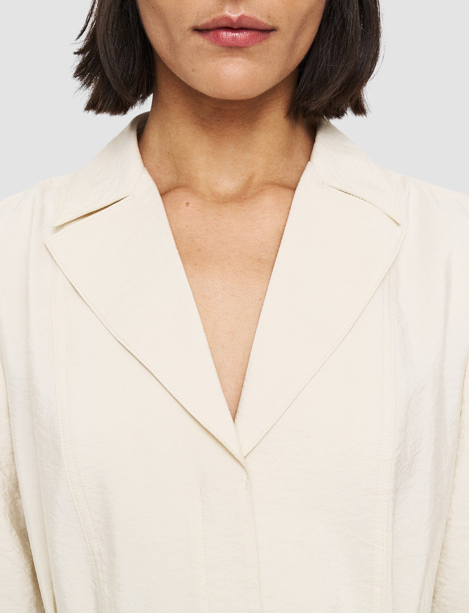 Textured Twill Dareau Dress - 4