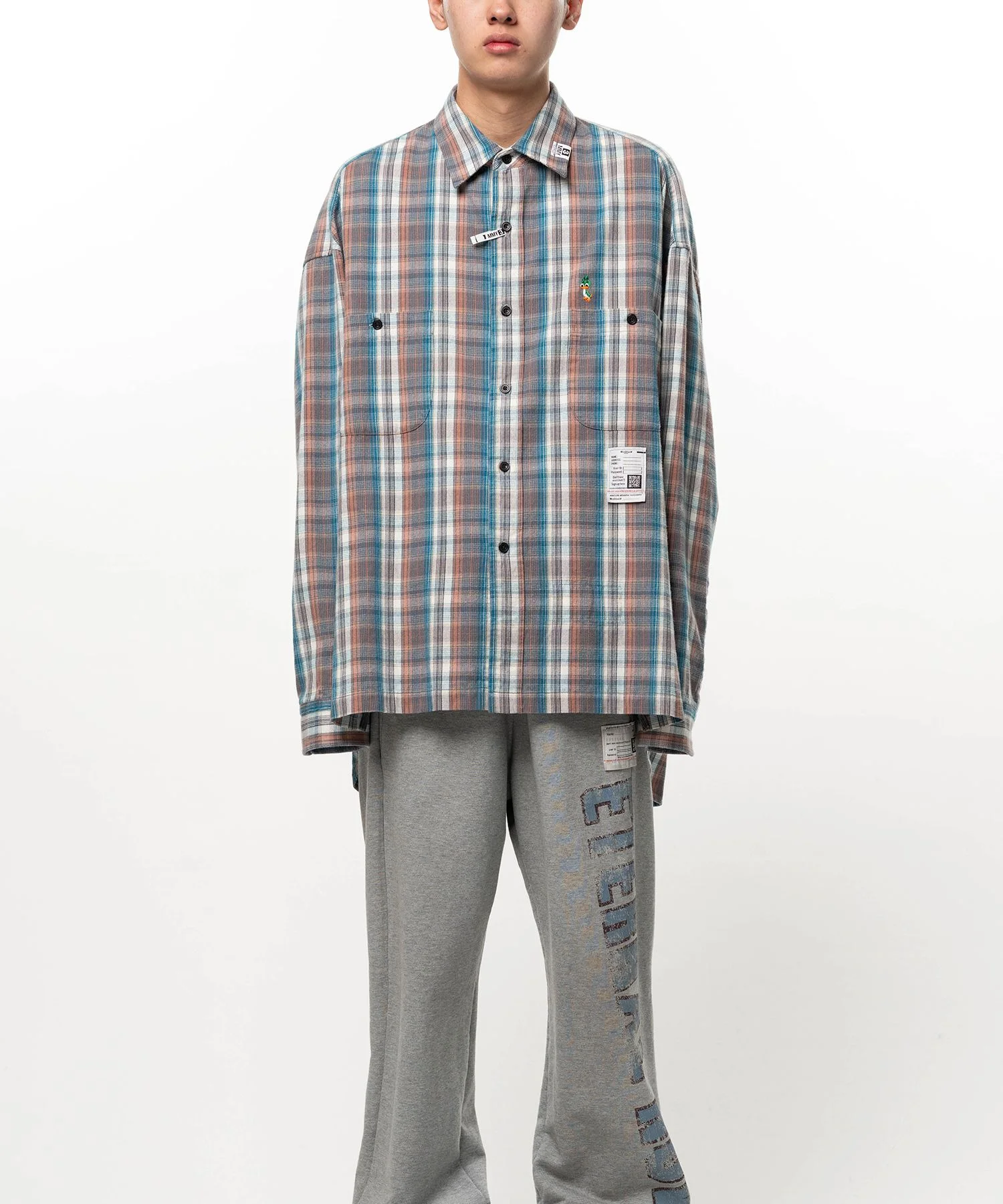 Check Long Sleeve Shirt - 1