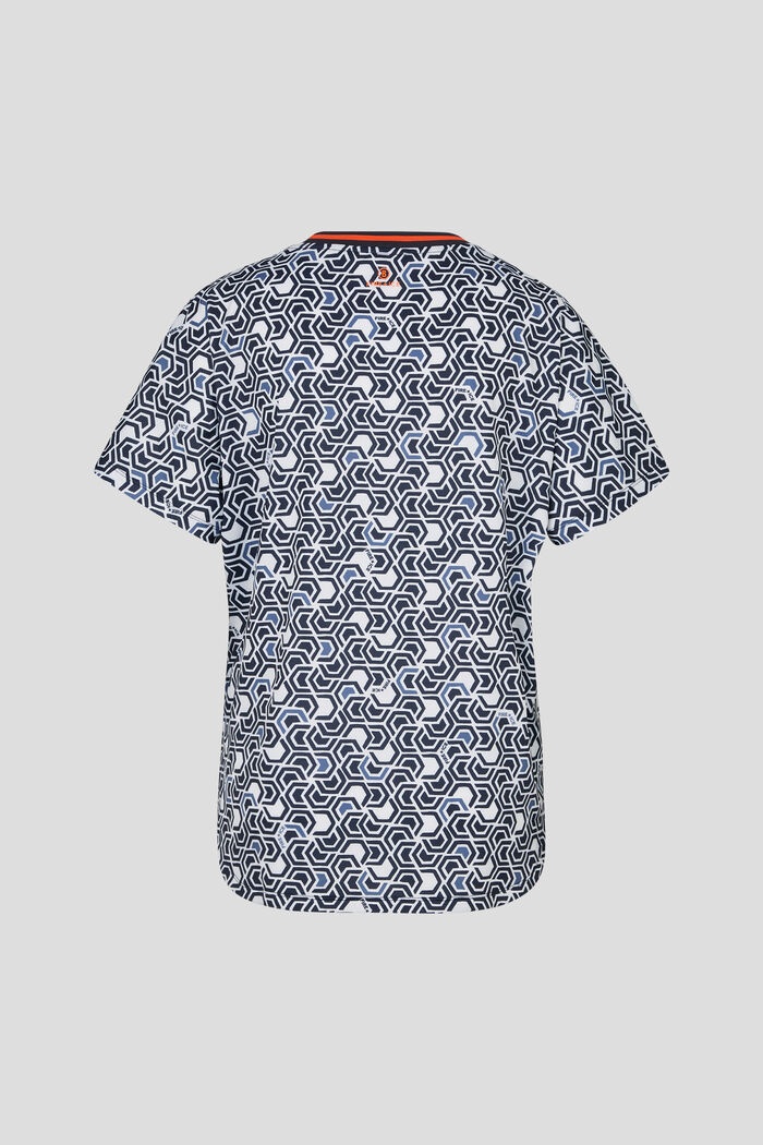 Dina Functional shirt in Navy blue/White - 6