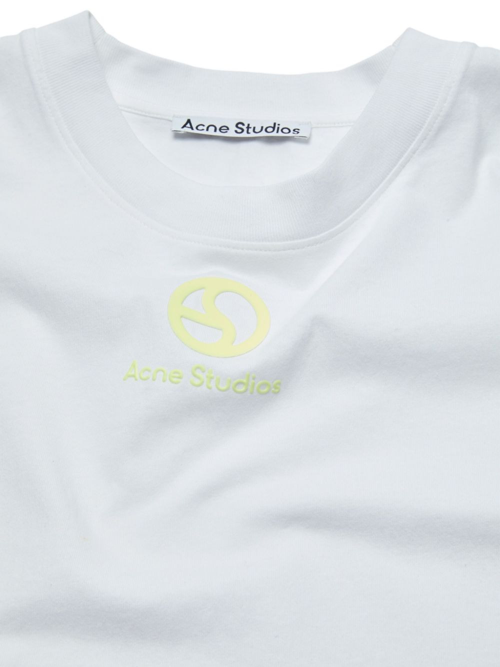 logo-embellished organic-cotton T-shirt - 4