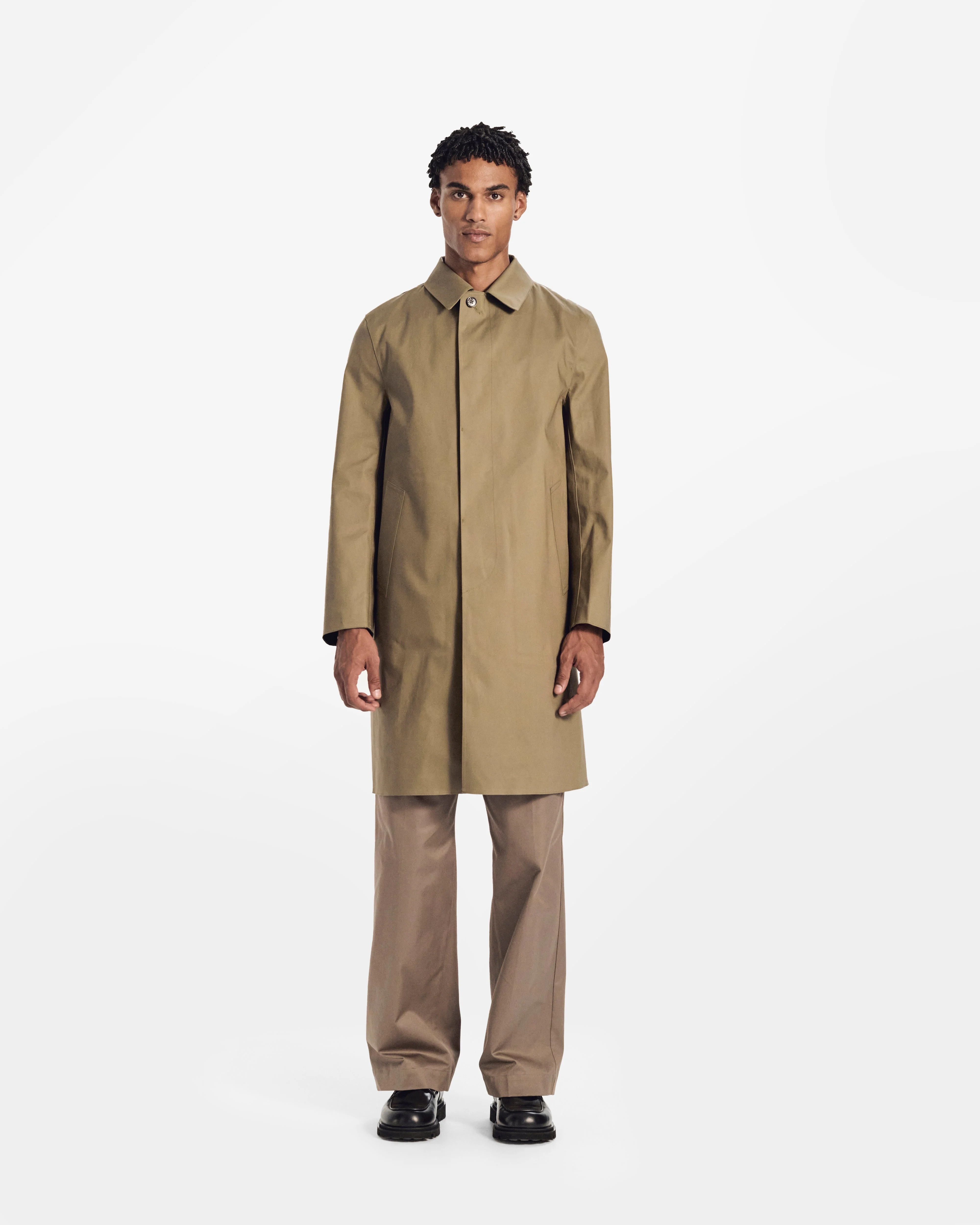 Dunkeld Rubberised 3/4 Length Coat - 1