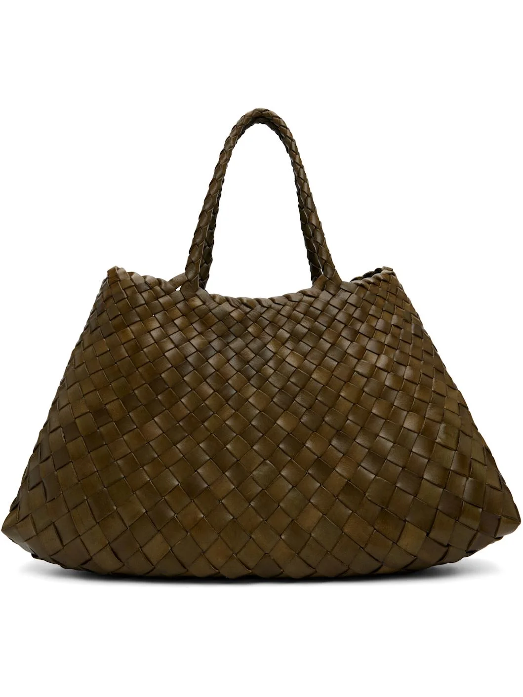 Khaki Santa Croce Small Tote - 1