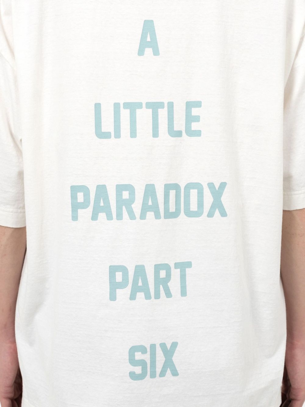 dog-print text-detail T-shirt - 5