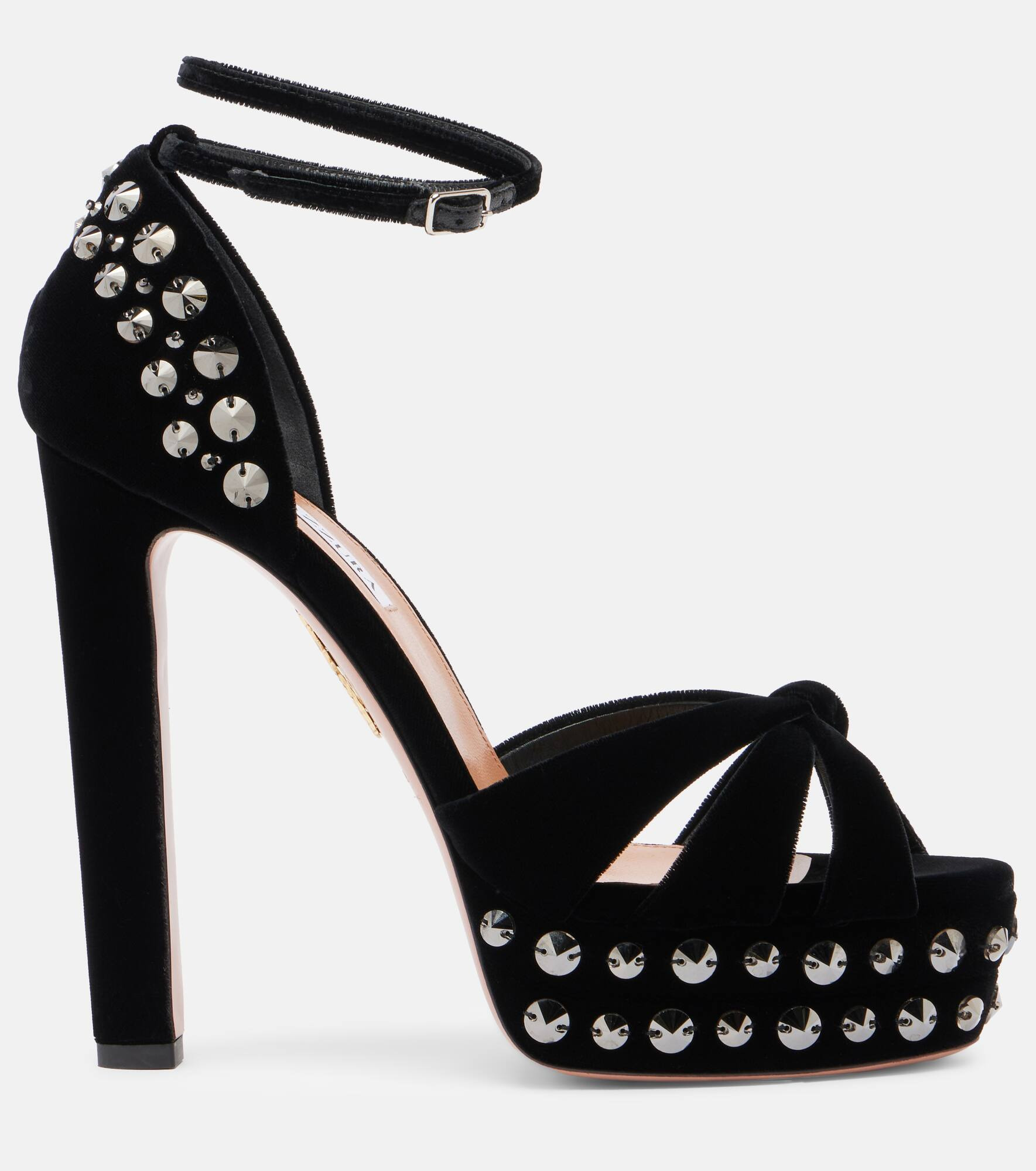 Cosmic Love 130 studded platform sandals - 4