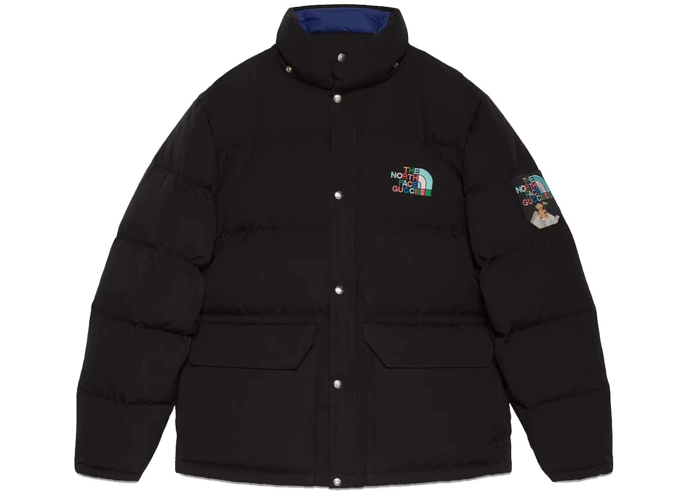 Gucci x The North Face Down Jacket Black - 2