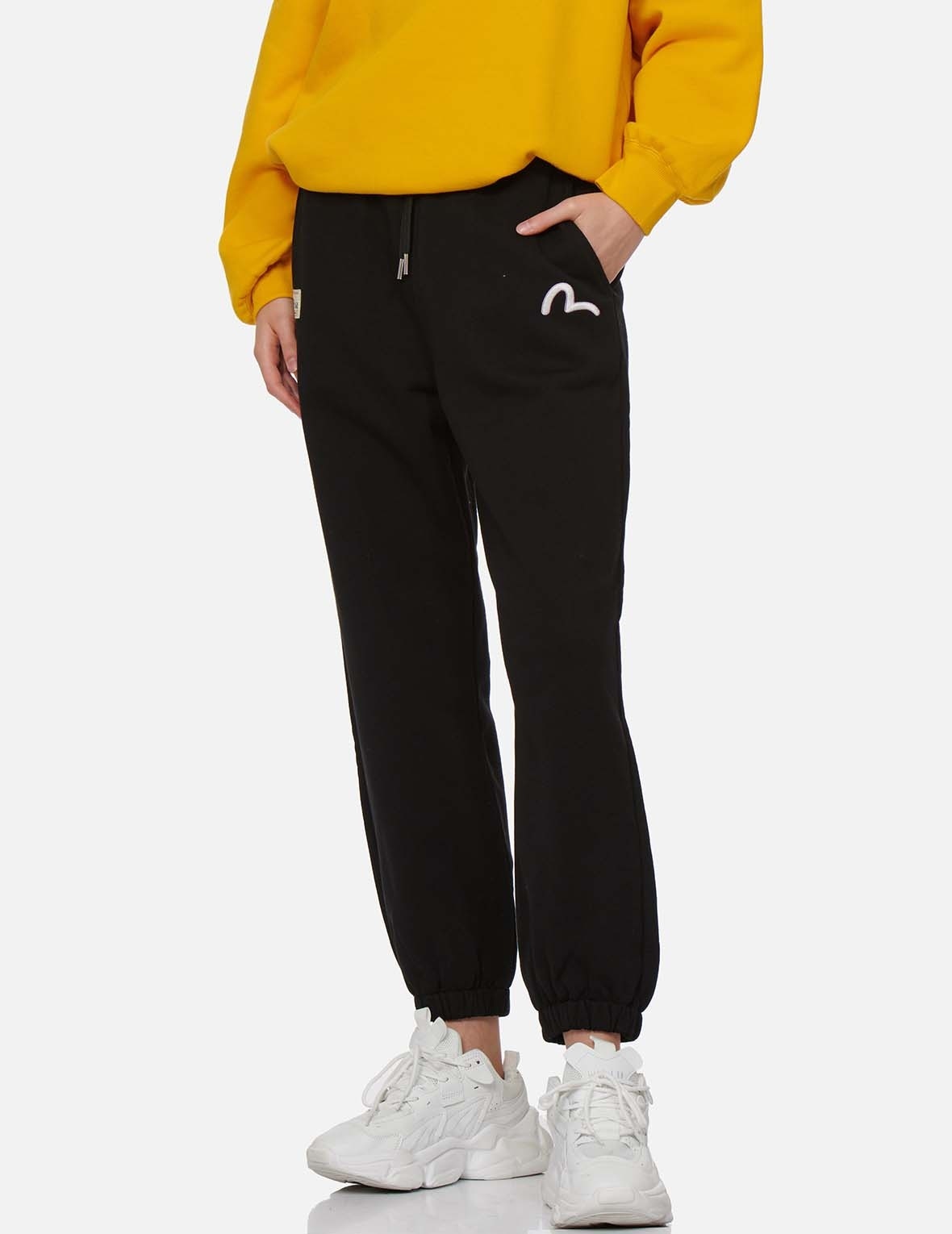 KOKESHI DARUMA EMBROIDERED SWEATPANTS - 4