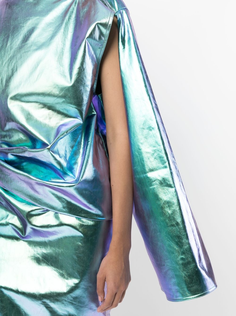 holographic asymmetric gown - 5