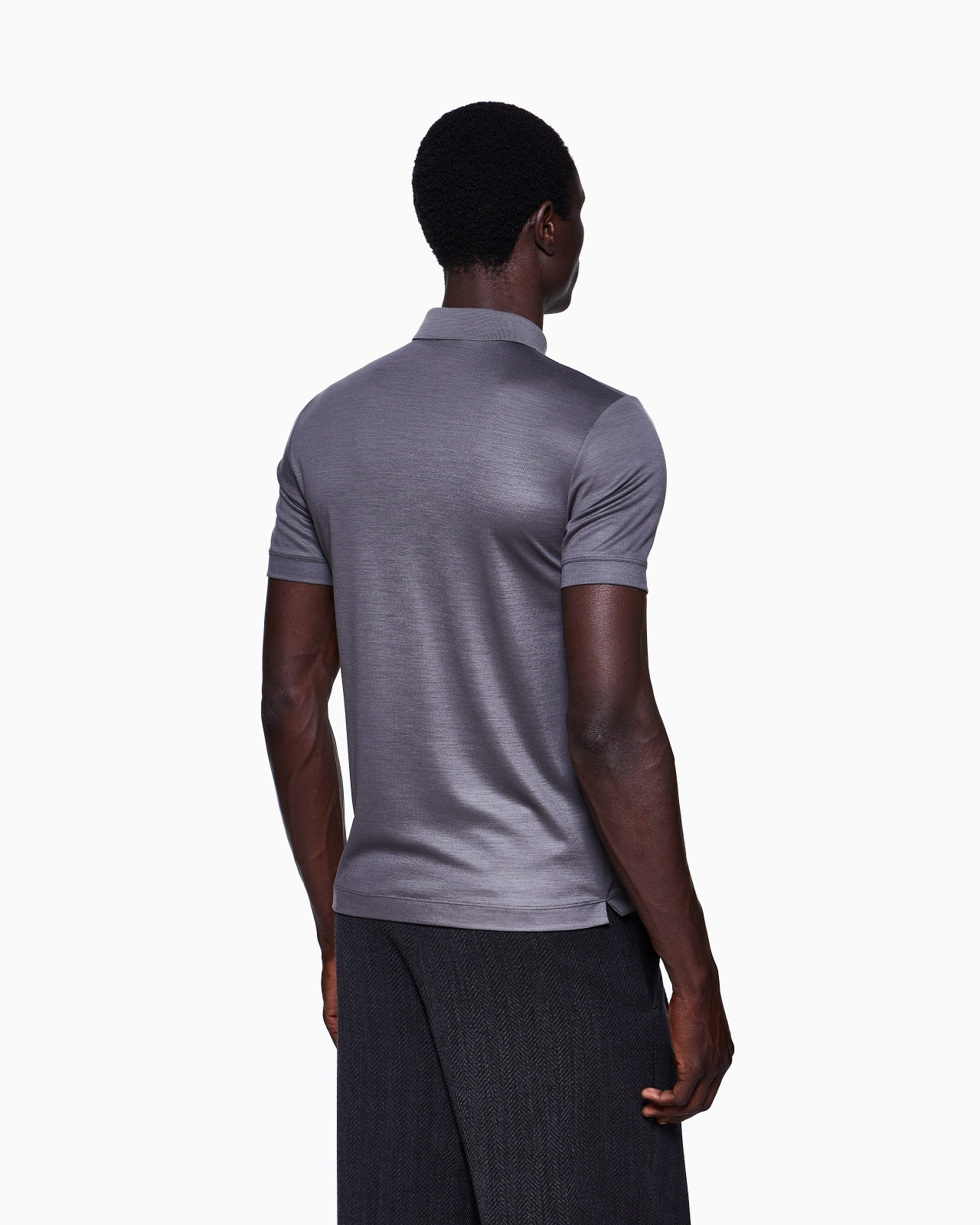 PURE VIRGIN-WOOL PIQUÉ POLO SHIRT - 3