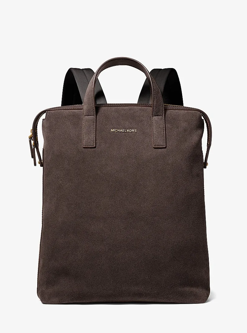 Nicholas Suede Convertible Backpack - 1