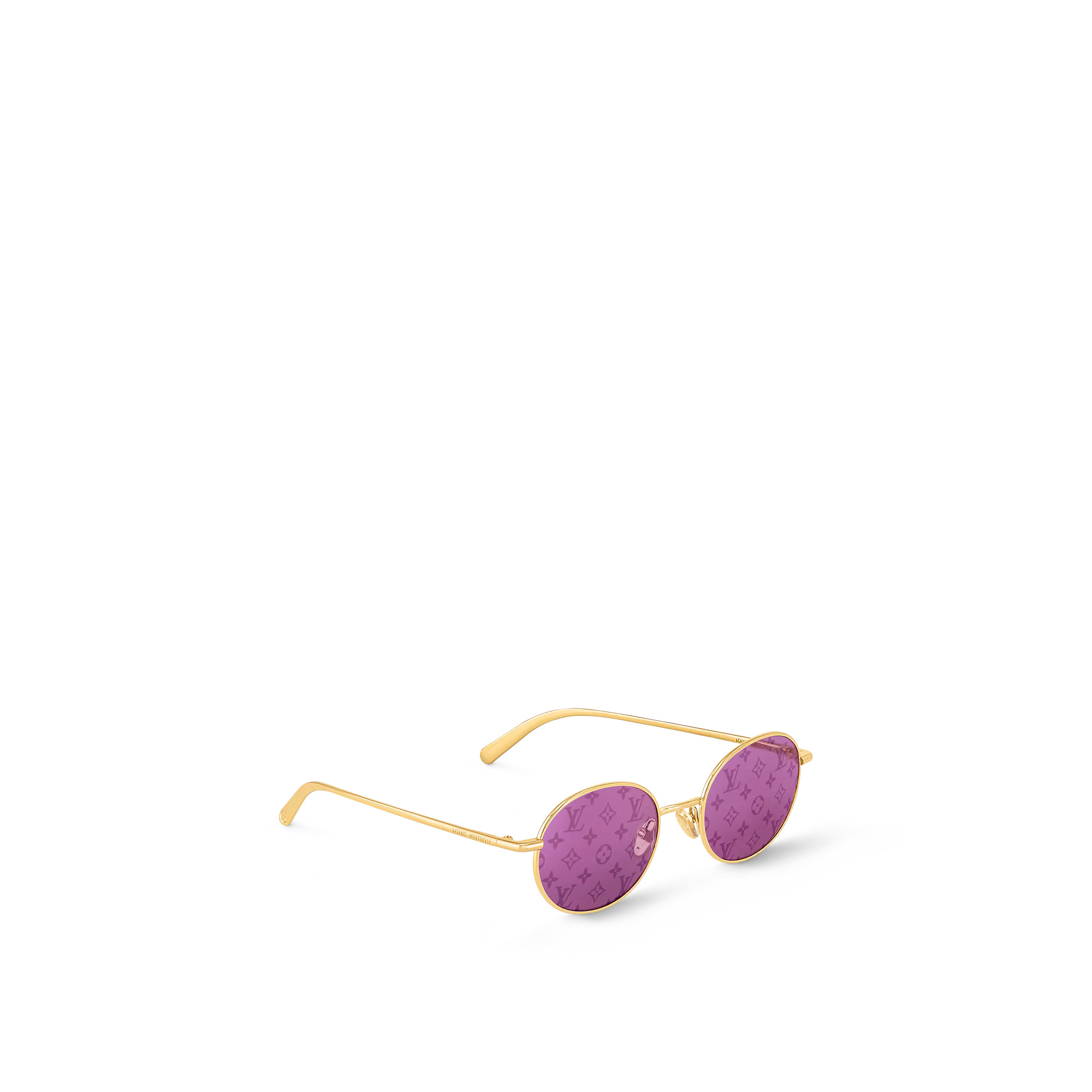 LV Bright Round Sunglasses - 3
