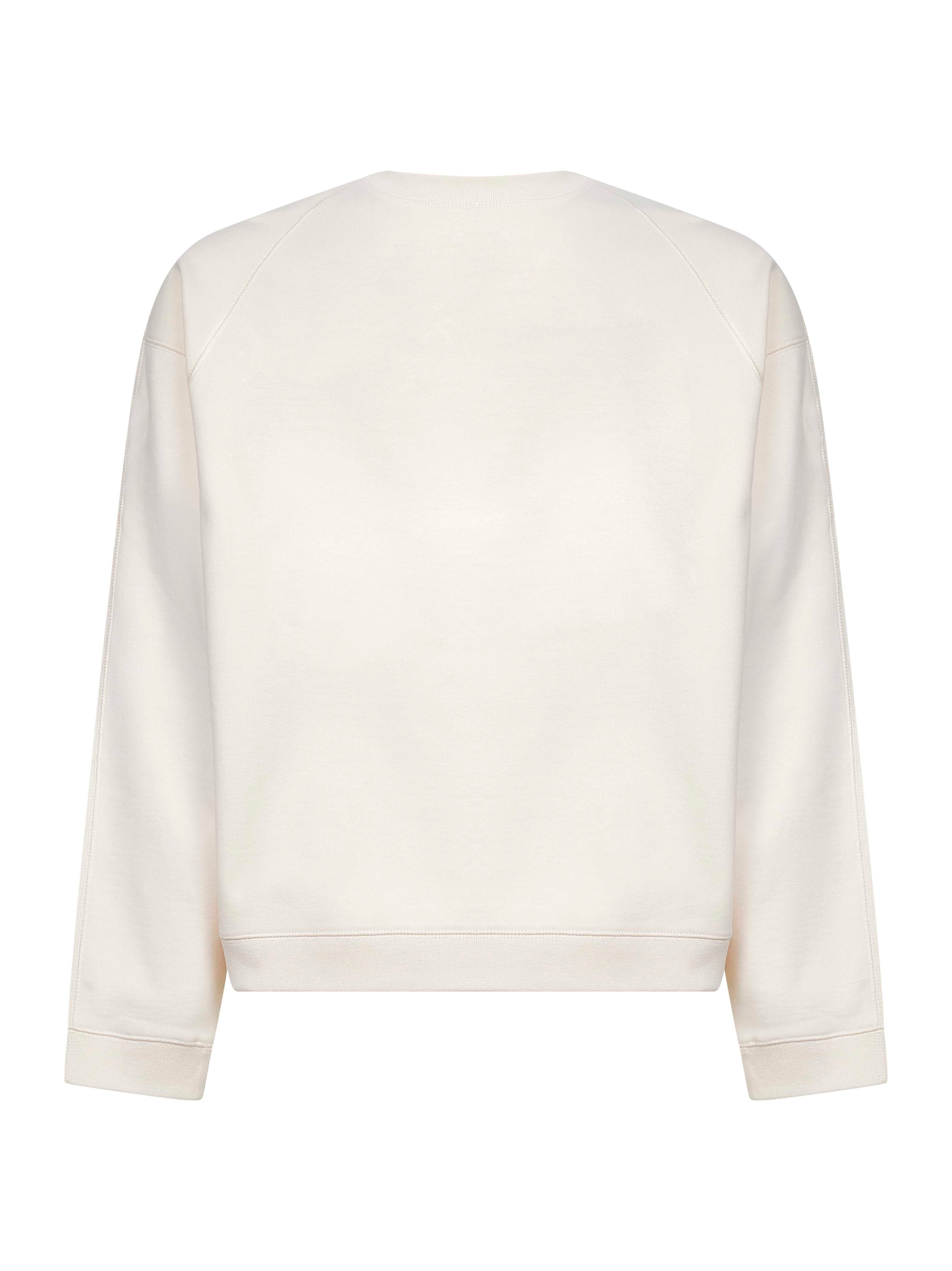 Ivory cotton Moncler x Gilga Farm sweatshirt - 2