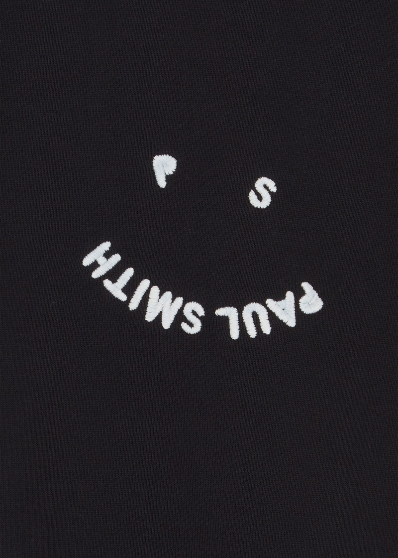 Paul Smith Women's Black 'Happy' Hoodie outlook