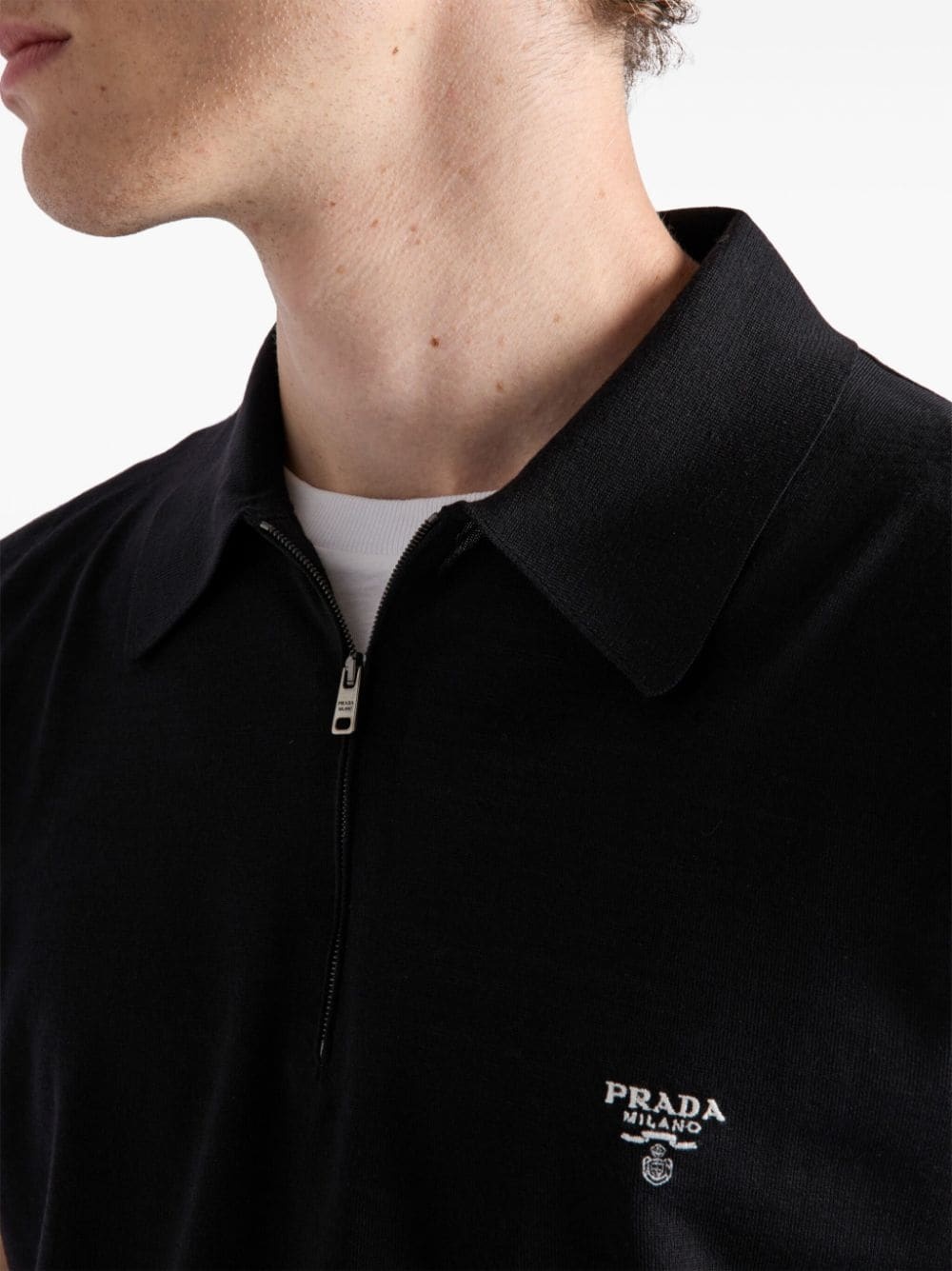 Superfine wool polo shirt - 4