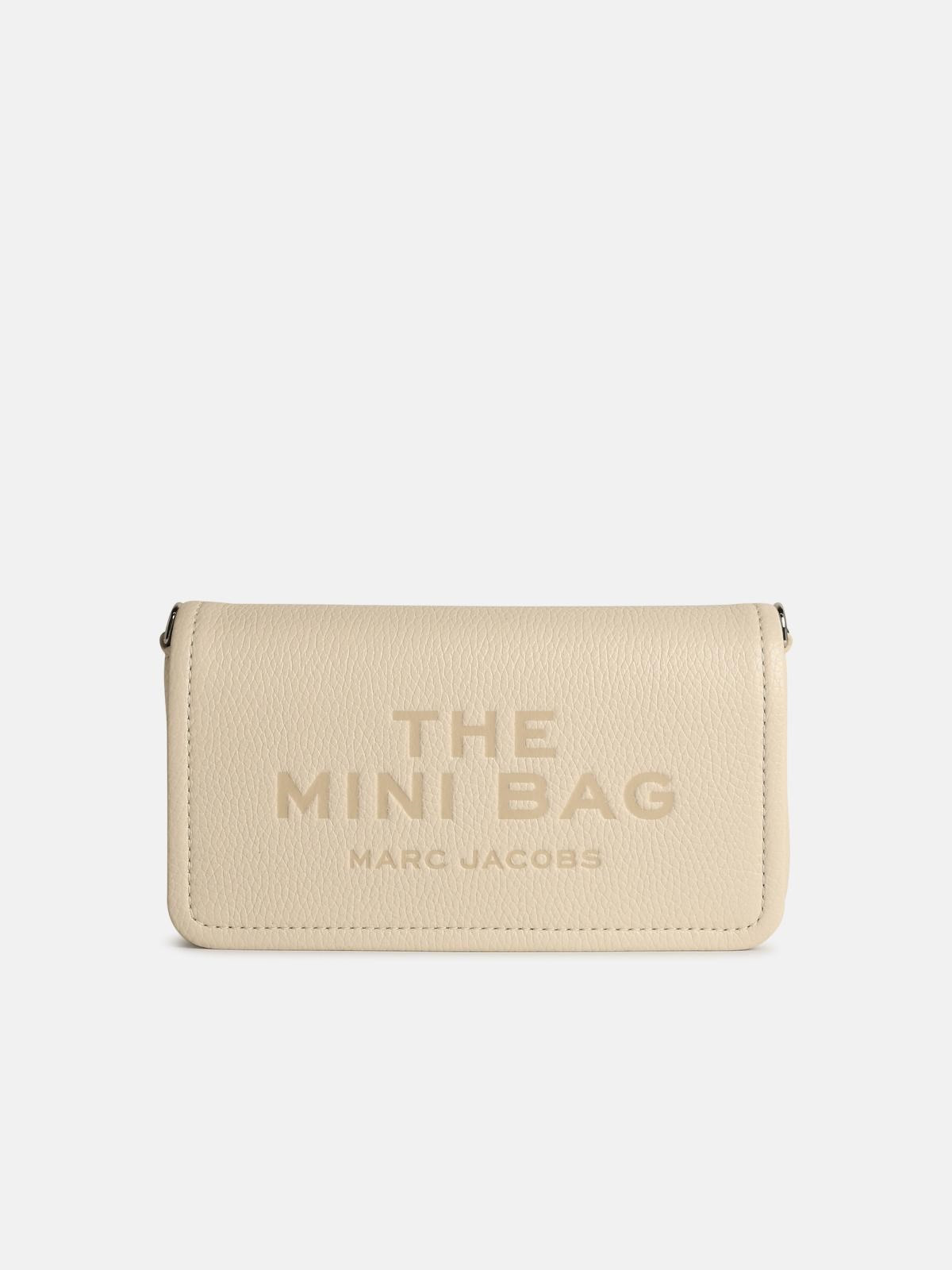 MINI BAG IN WHITE LEATHER - 1