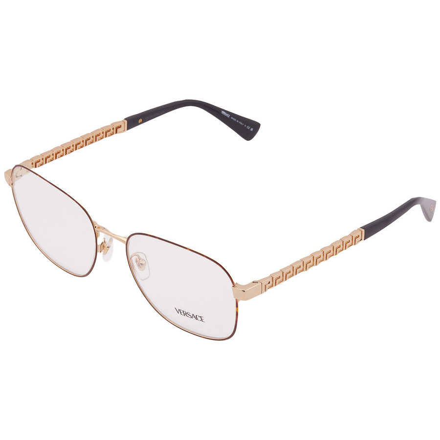 Versace Demo Square Men's Eyeglasses VE1290 1499 56 - 3