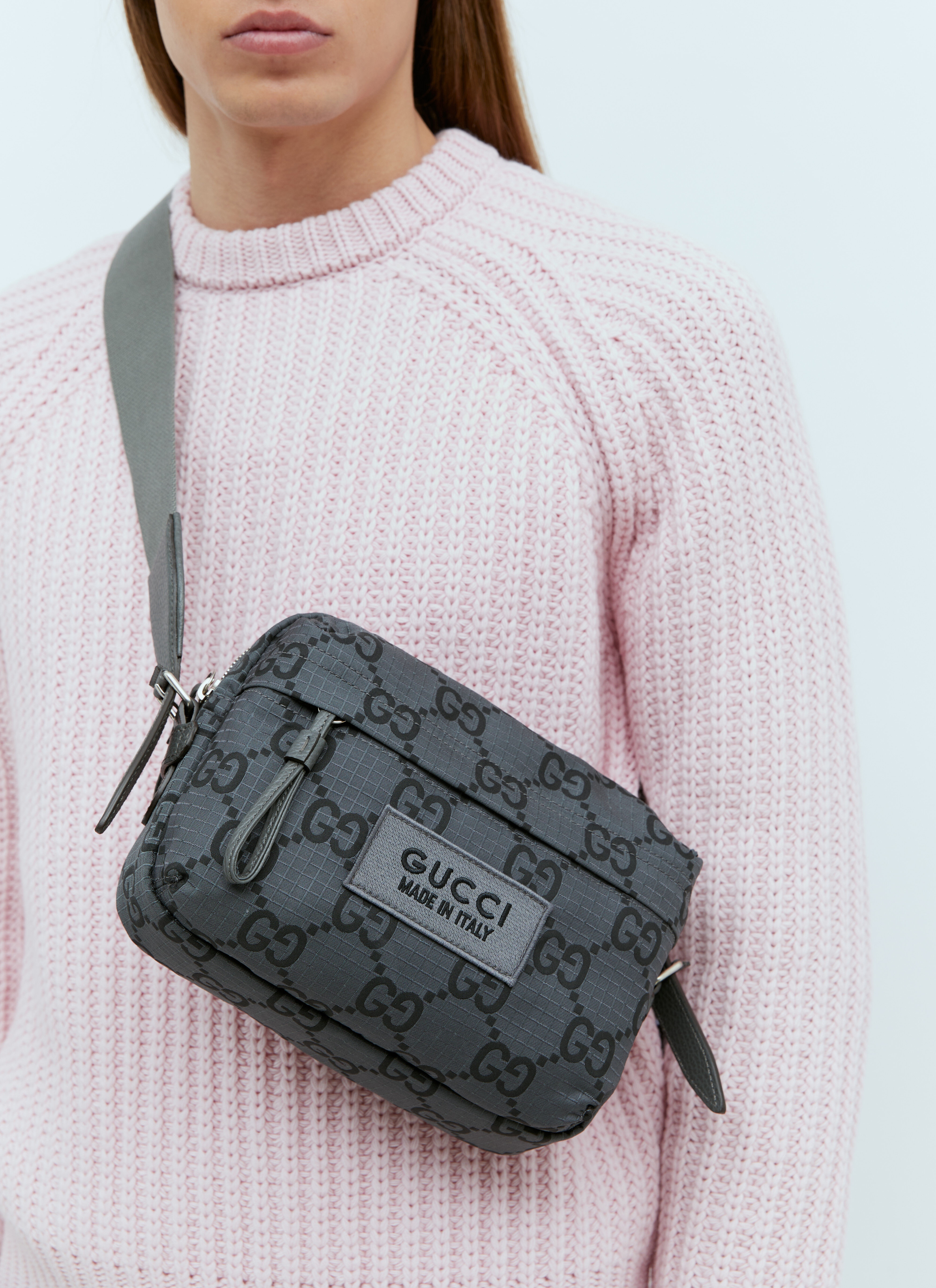 GUCCI Medium GG Ripstop Crossbody Bag | lncc | REVERSIBLE