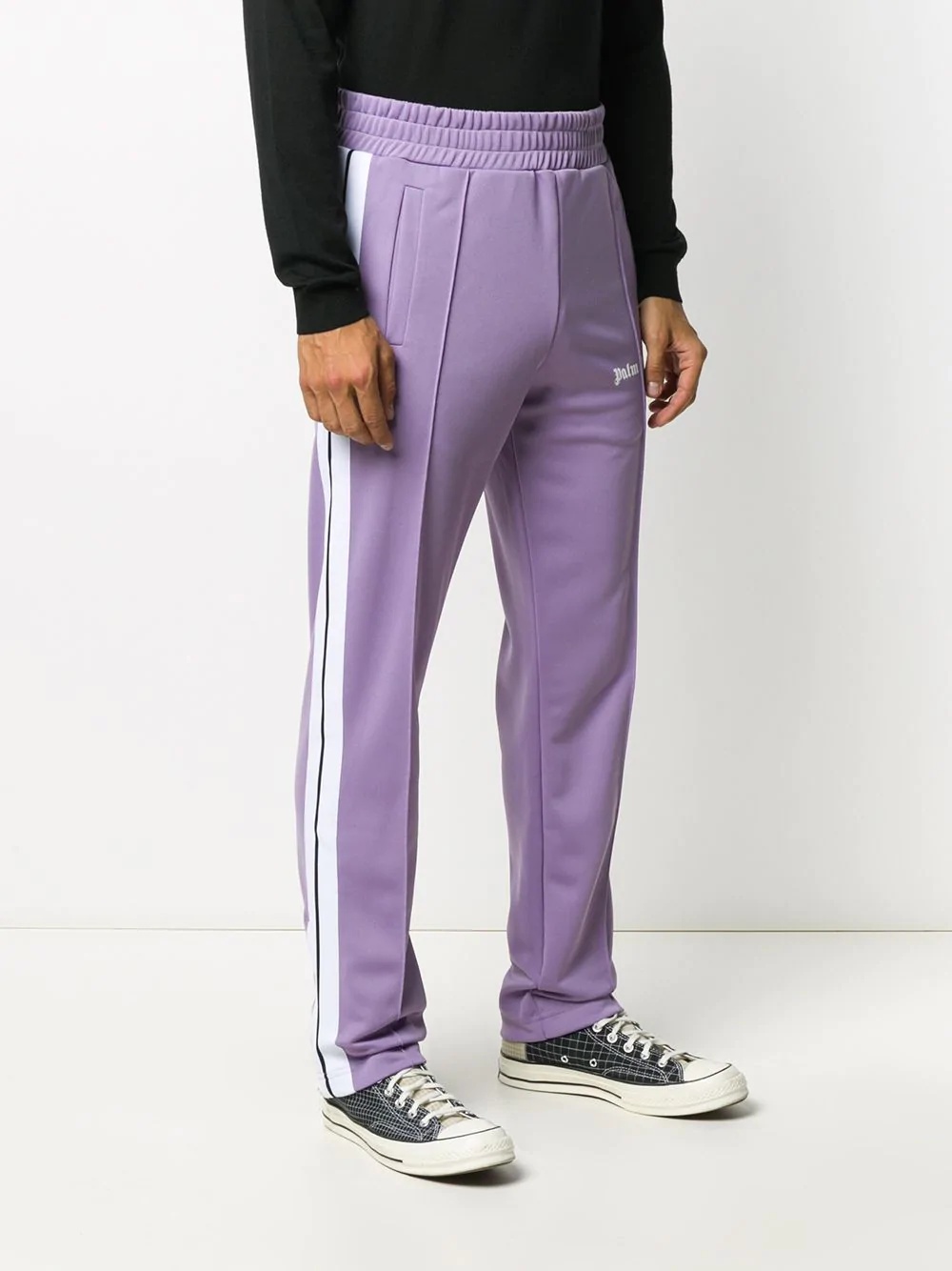 side panel logo track pants - 3