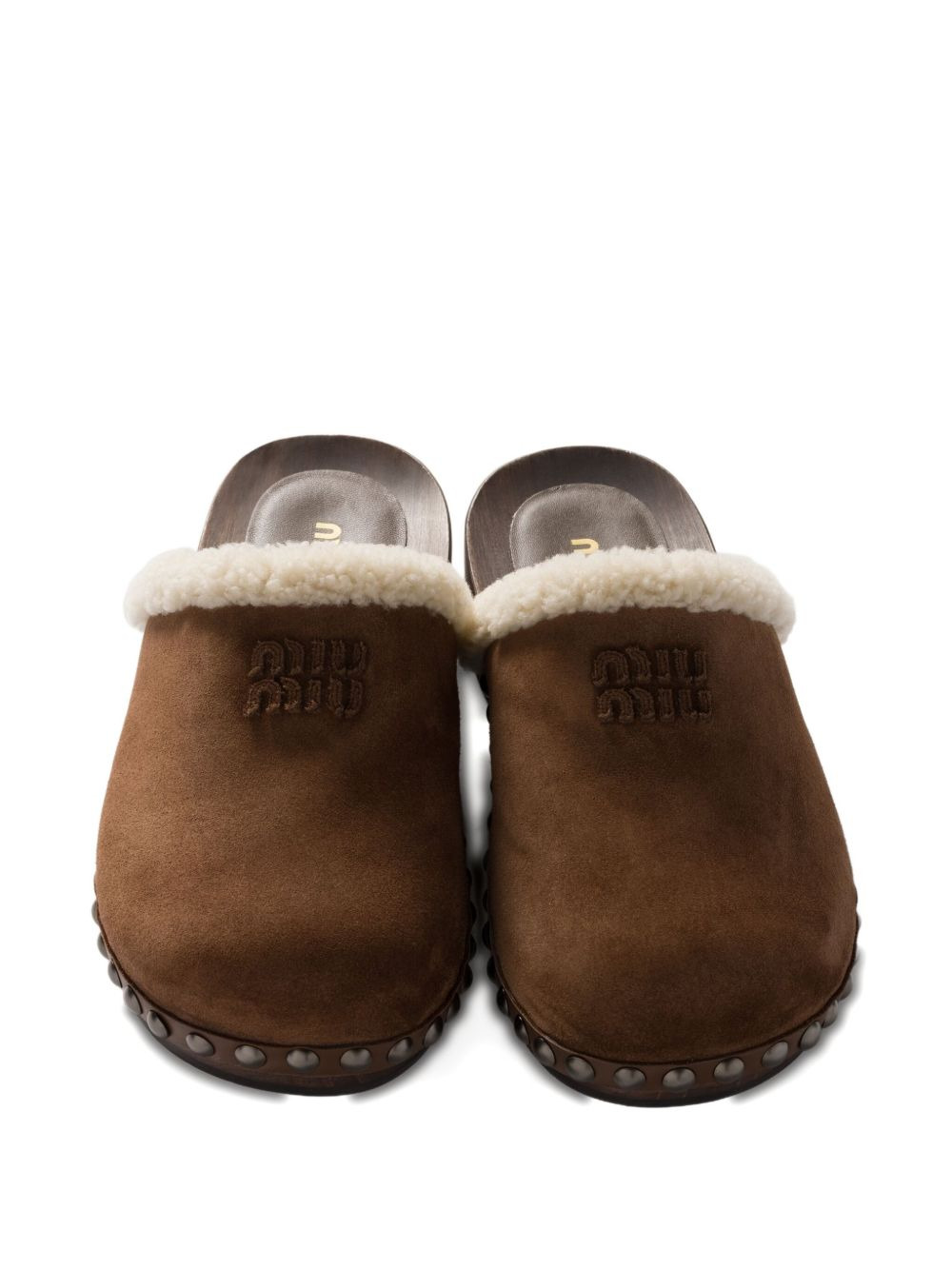suede mules - 4