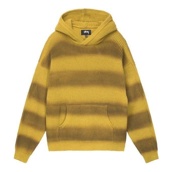 Stussy Spray Dyed Hoodie 'Yellow' 117149 - 1