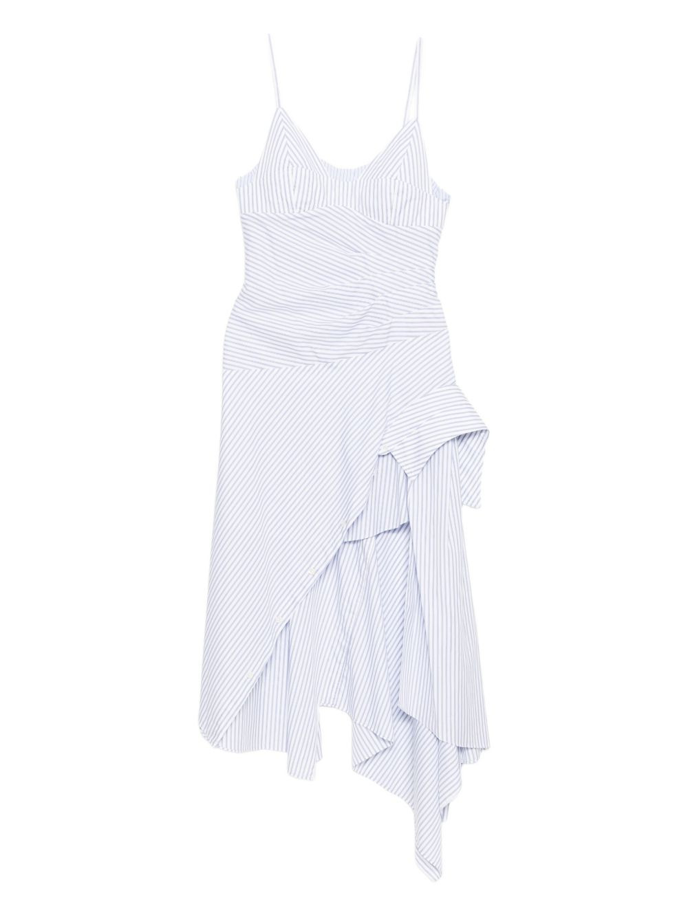 cascade shirt dress - 1