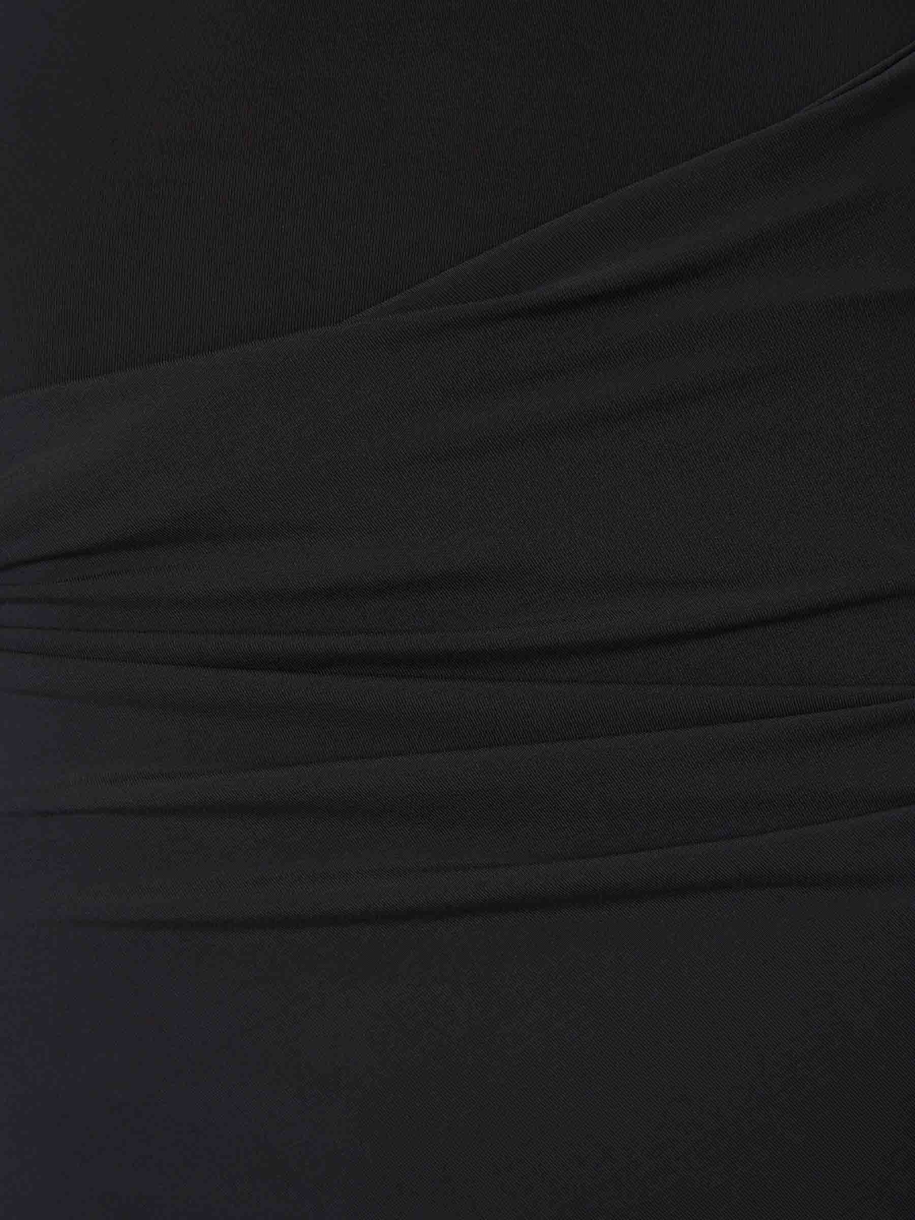 DRAPED MINI DRESS - 3