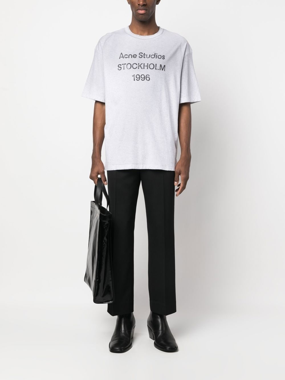 Logo Stockholm 1996-print T-shirt - 3