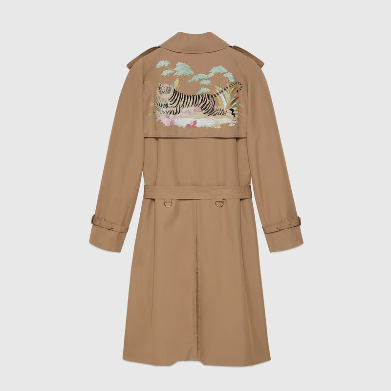 Gucci Tiger embroidered coat 4
