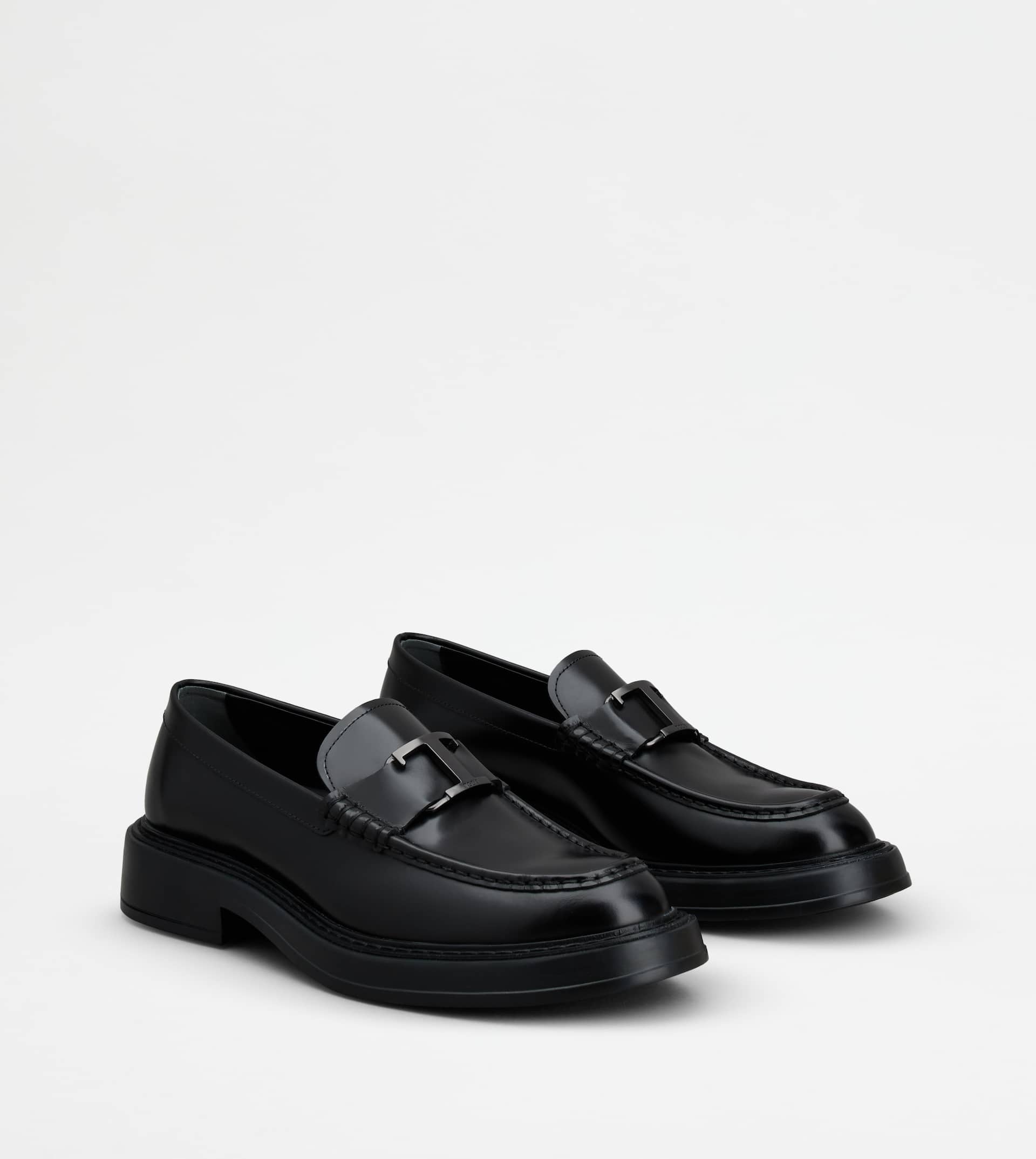 T TIMELESS LOAFERS IN LEATHER - BLACK - 4