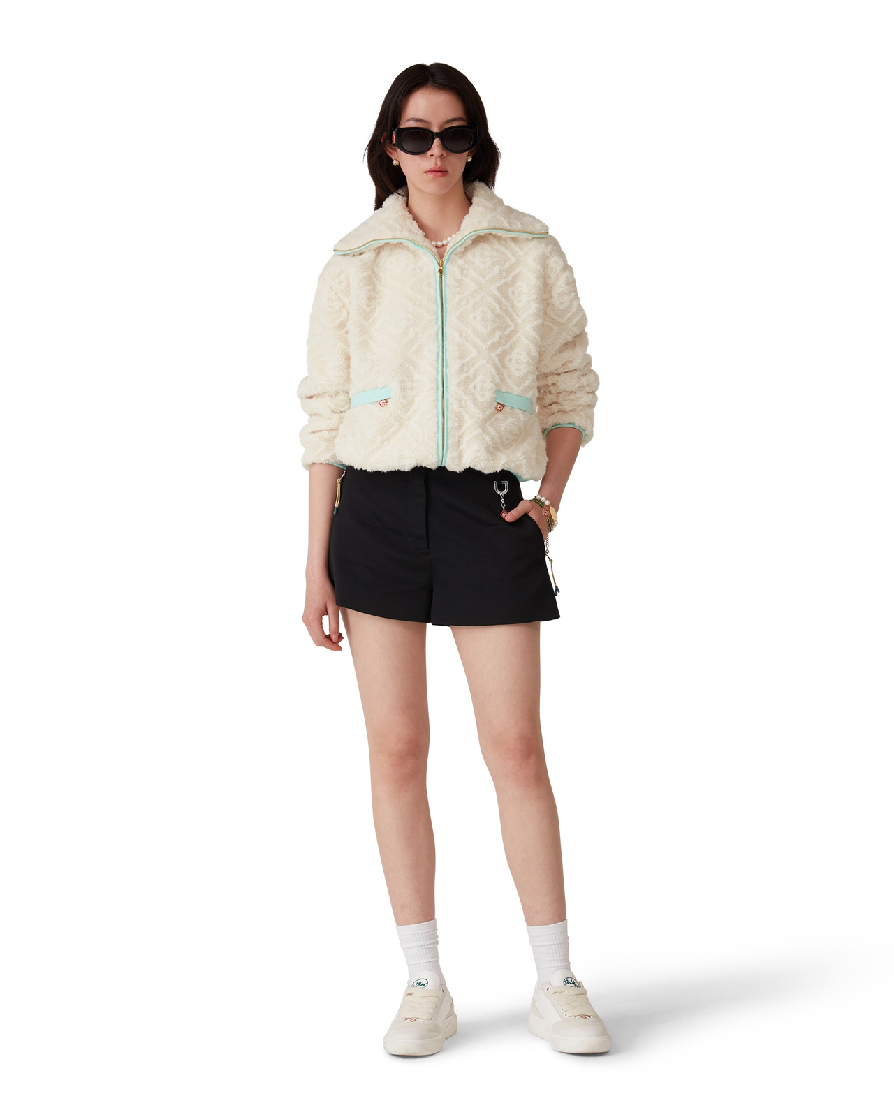 Monogram Jacquard Fleece Jacket - 2