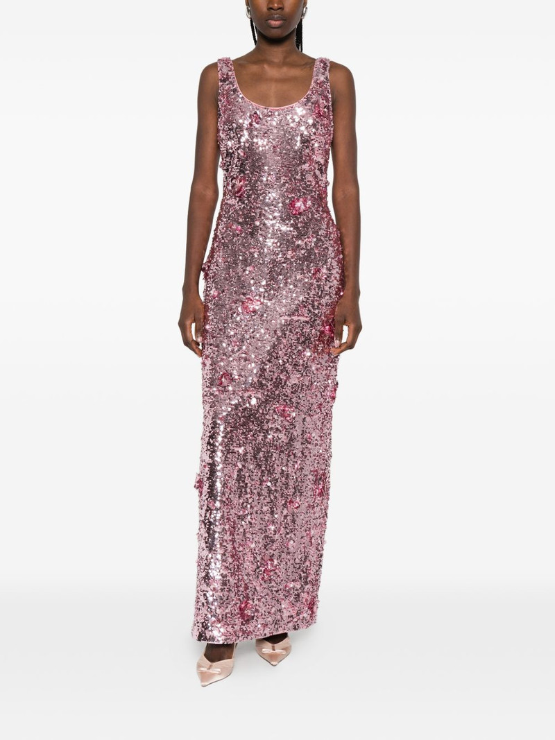 SIMKHAI sequin-embellishment maxi dress outlook