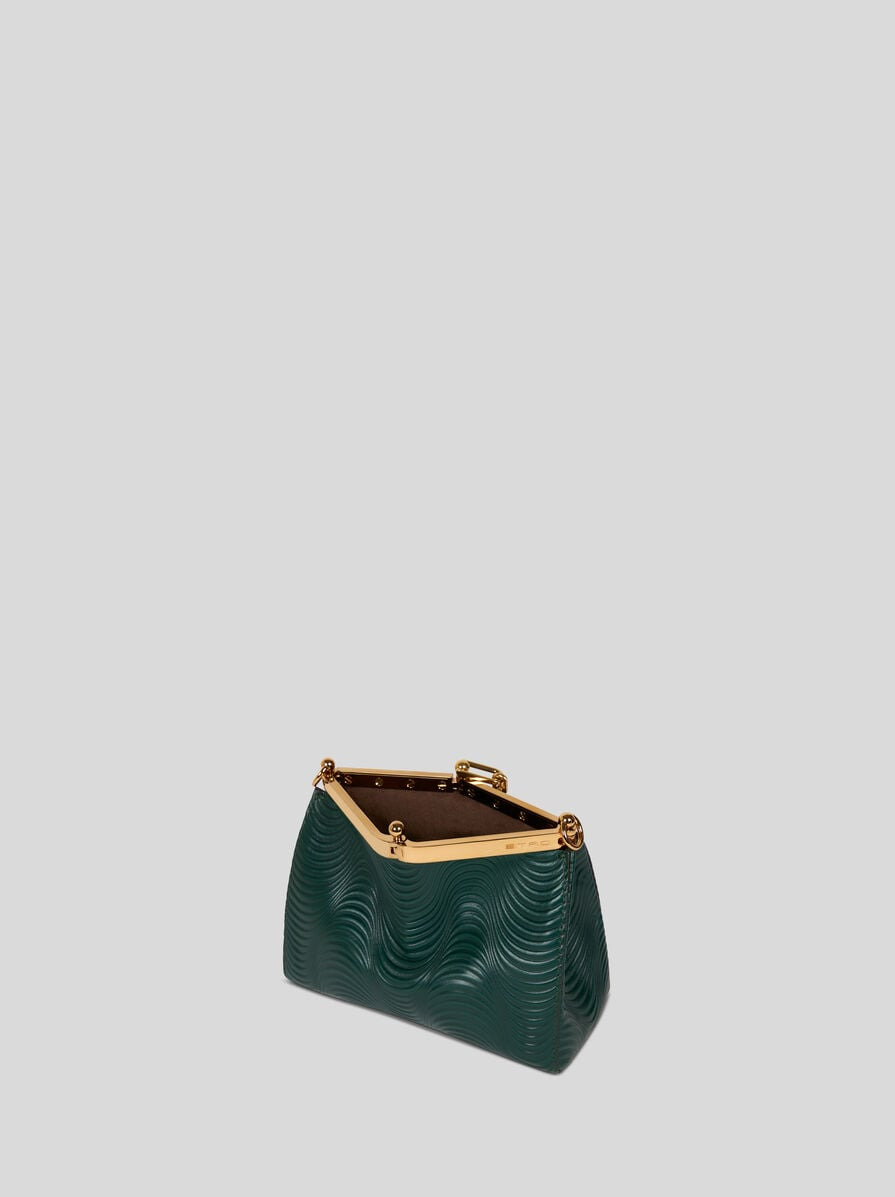 SMALL VELA BAG WITH WAVY MOTIF - 4