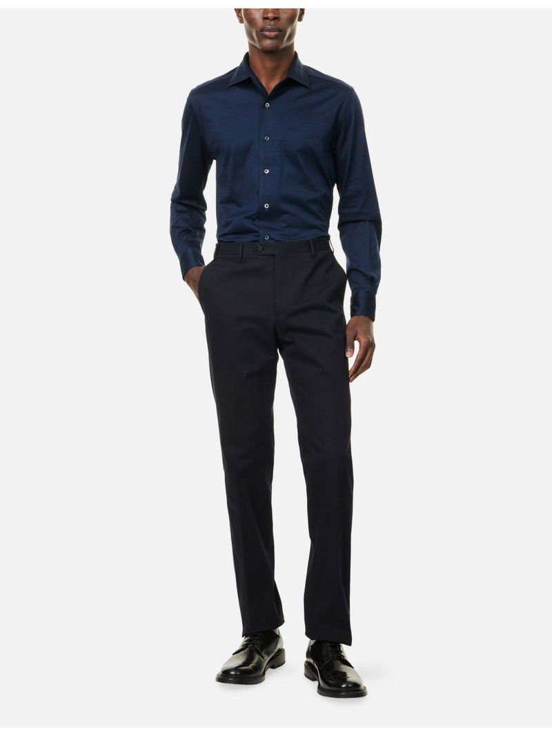 CORNELIANI Long-Sleeve Regular-Fit Cotton Shirt outlook