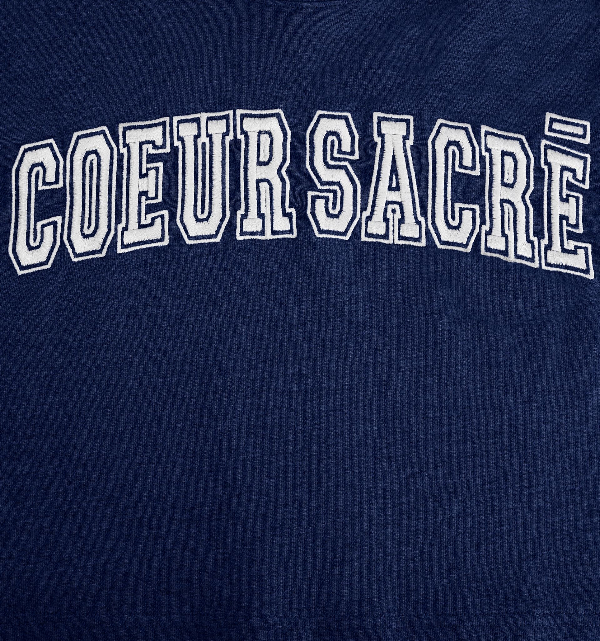 Cropped Coeur Sacré T-shirt - 4