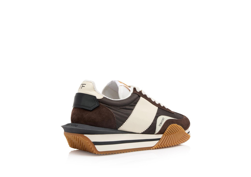 SUEDE TECHNICAL FABRIC JAMES SNEAKER 3