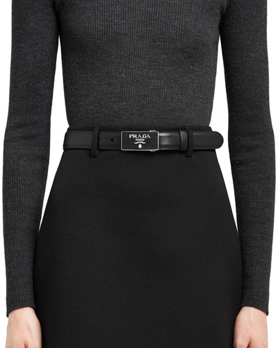 Prada Saffiano belt outlook