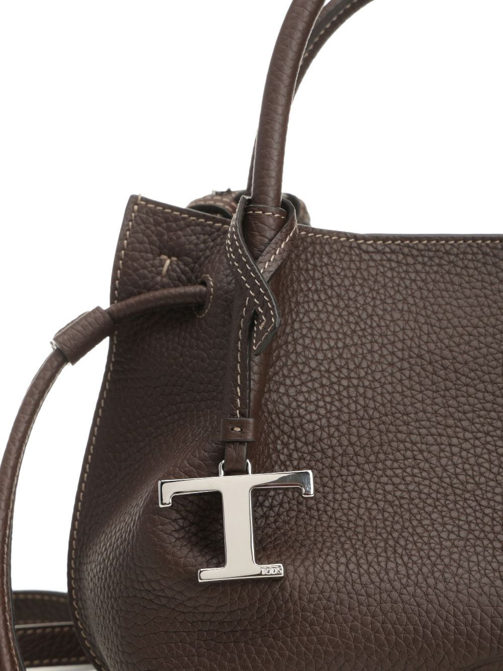logo-charm bucket bag - 4