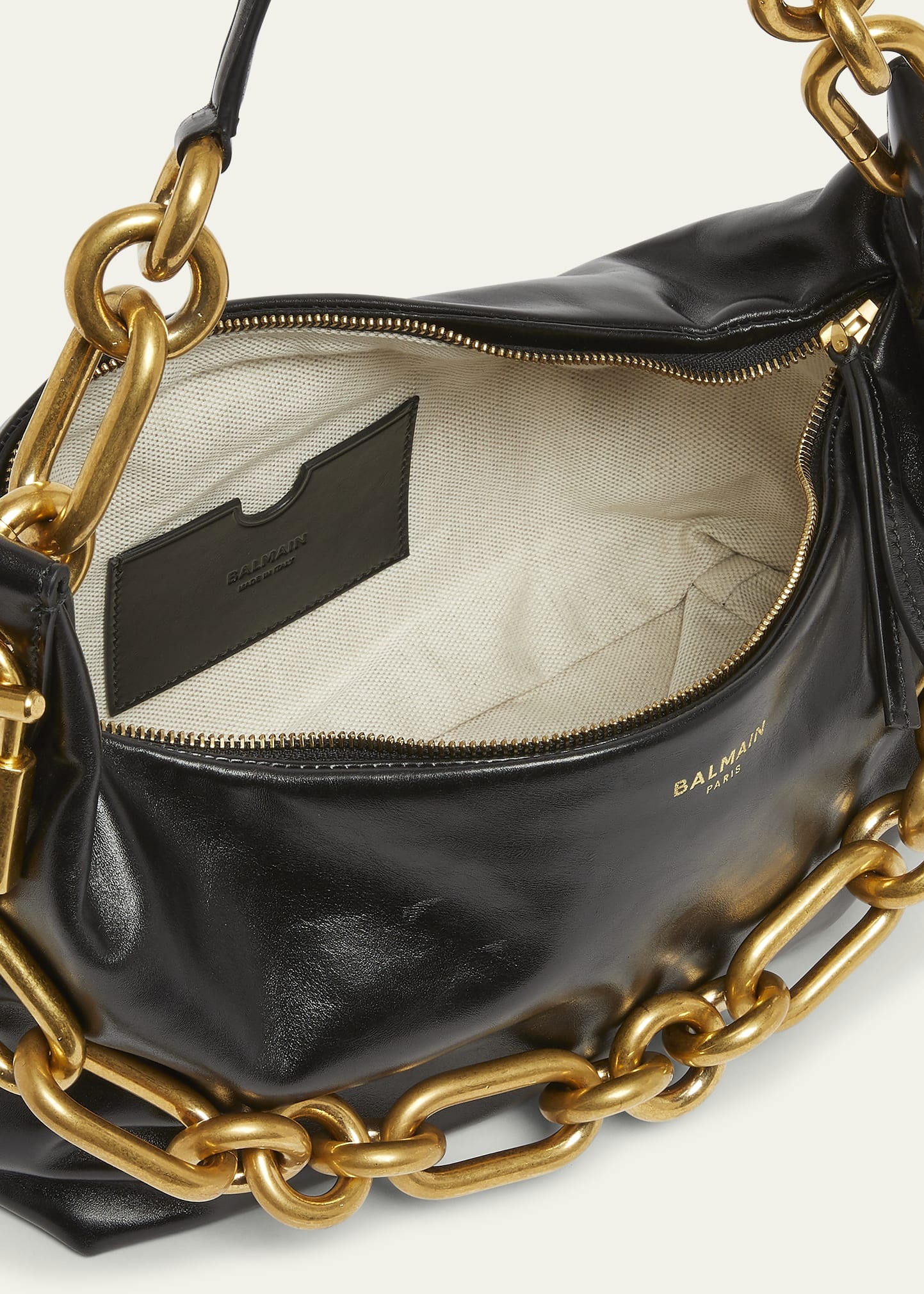 Sync Medium Chain Shoulder Bag in Calfskin - 4