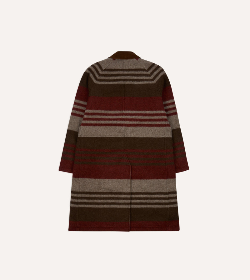 Reversible Cotton–Blanket Raglan Mac 13