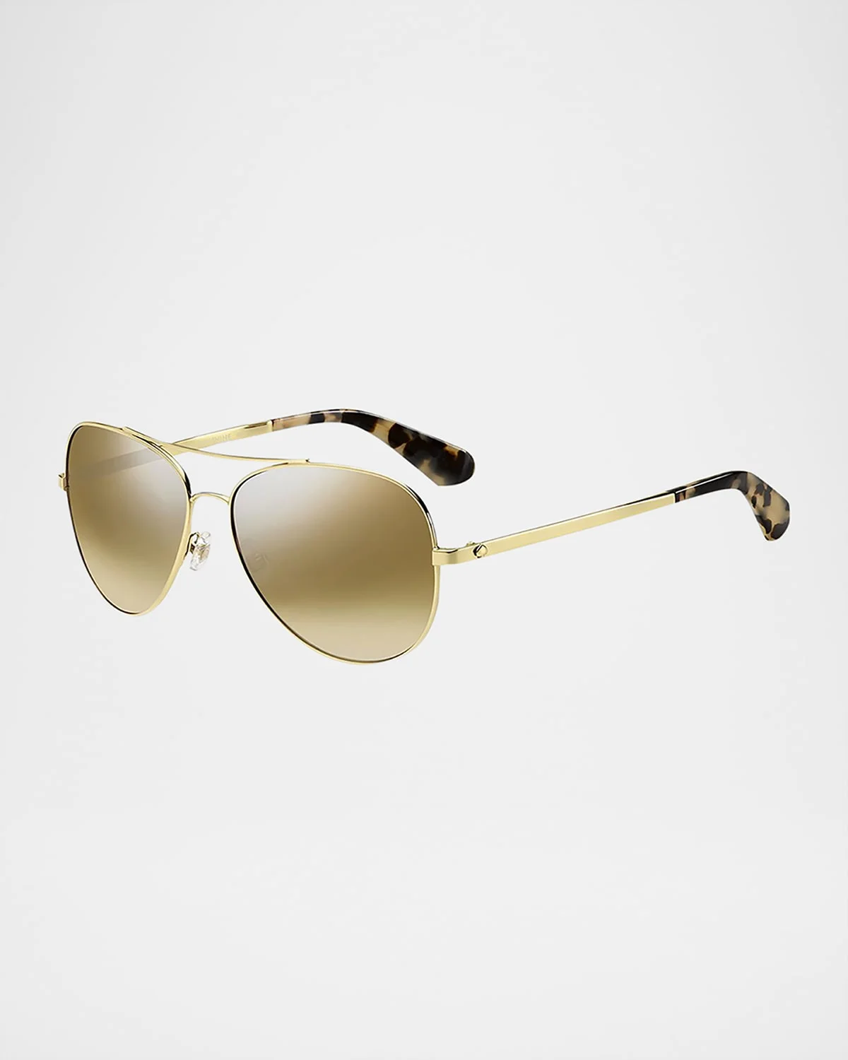 avaline mirrored aviator sunglasses - 1