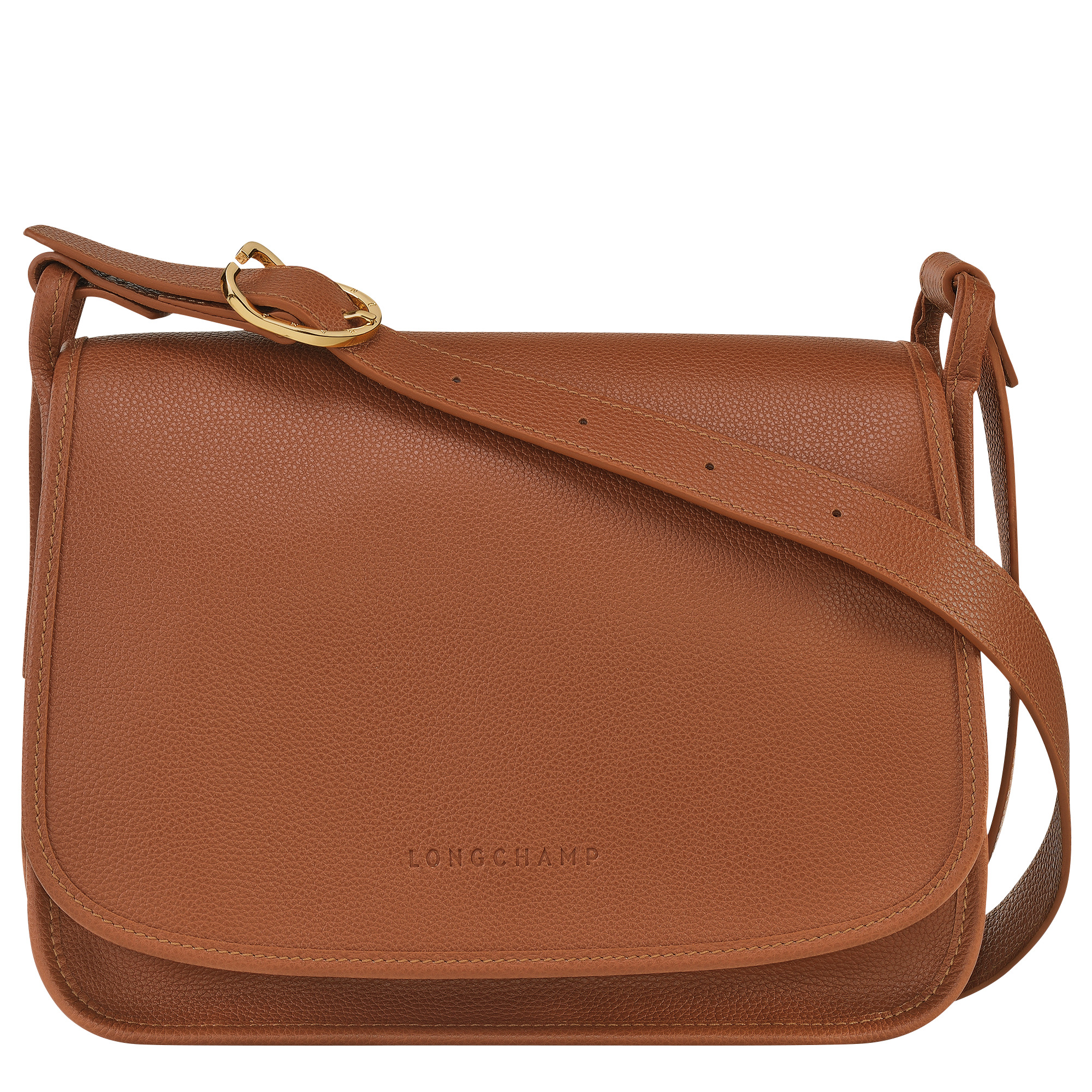Le Foulonné M Crossbody bag Caramel - Leather - 1