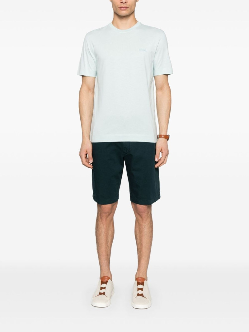 ZEGNA logo-embroidered outlook