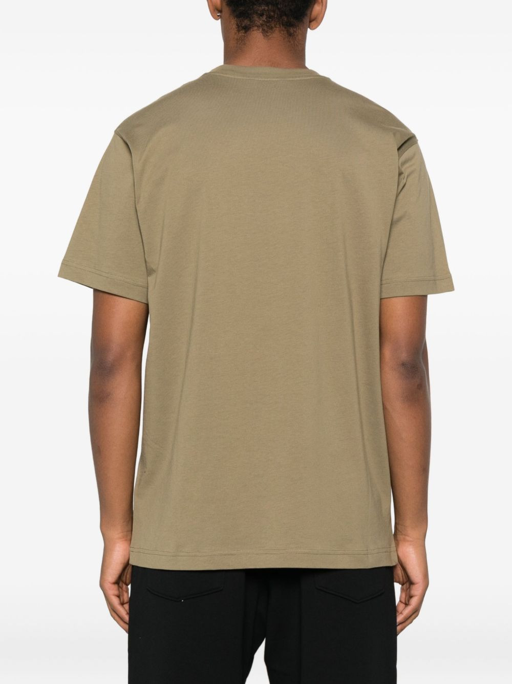 laurel wreath-print T-shirt - 3
