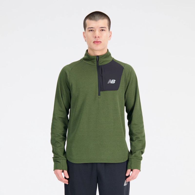 New Balance NB Heat Grid Half Zip outlook