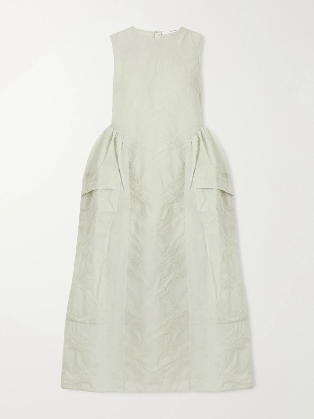 Cbduana Papillon Matelassé Maxi Dress - 1