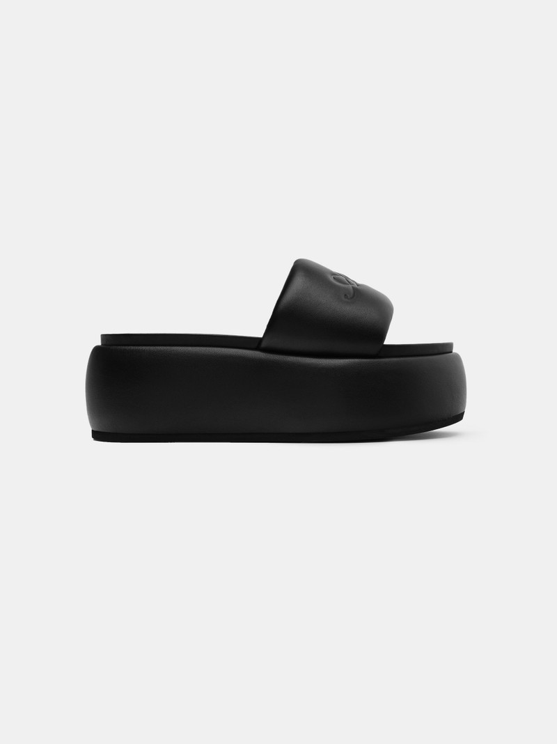 WOMEN'S AMIRI SCRIPT PLATFORM SANDAL 1