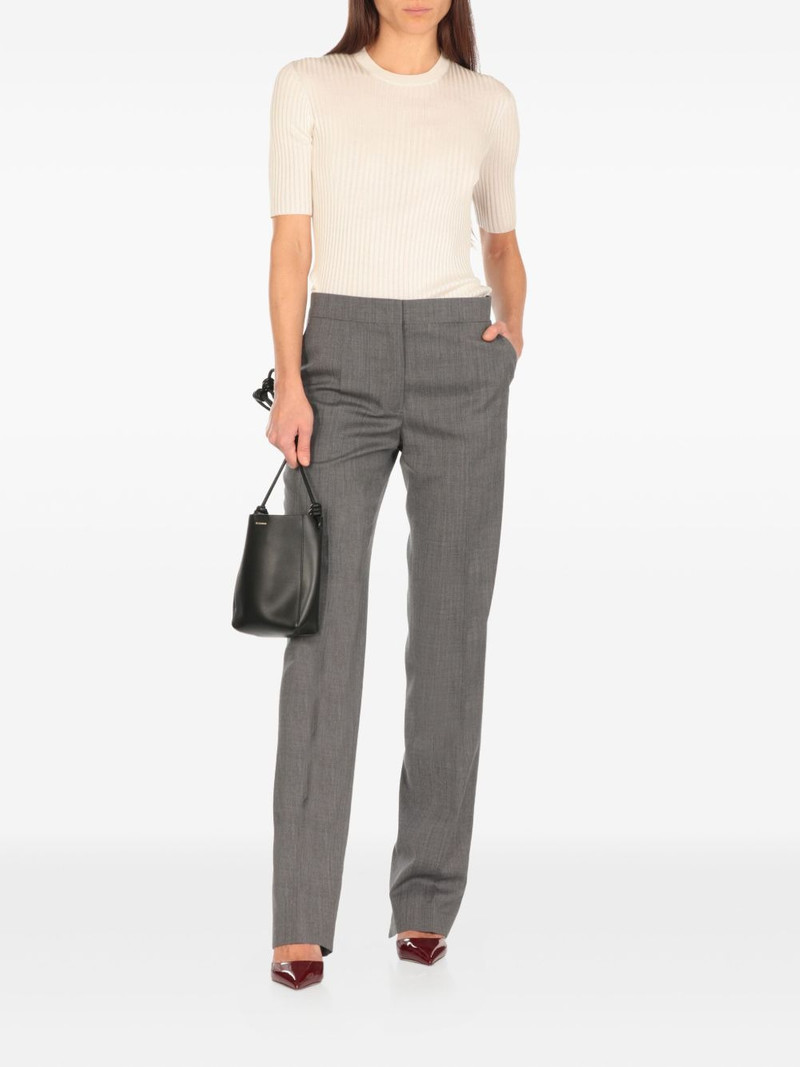 Jil Sander ribbed crew-neck T-shirt outlook