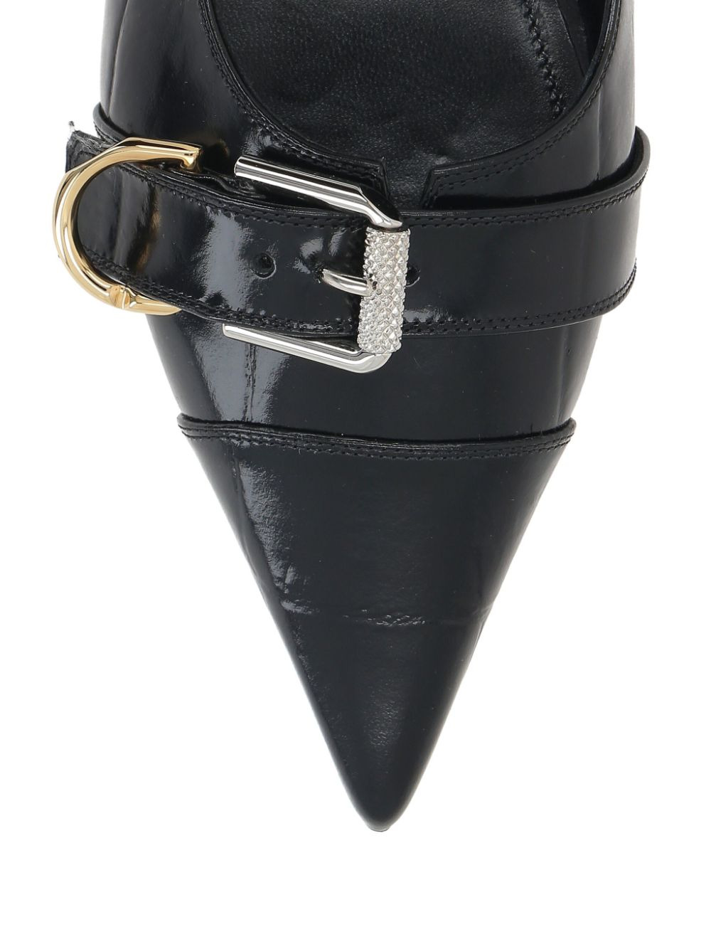Givenchy Women Voyou Leather Slingback Ballets - 2