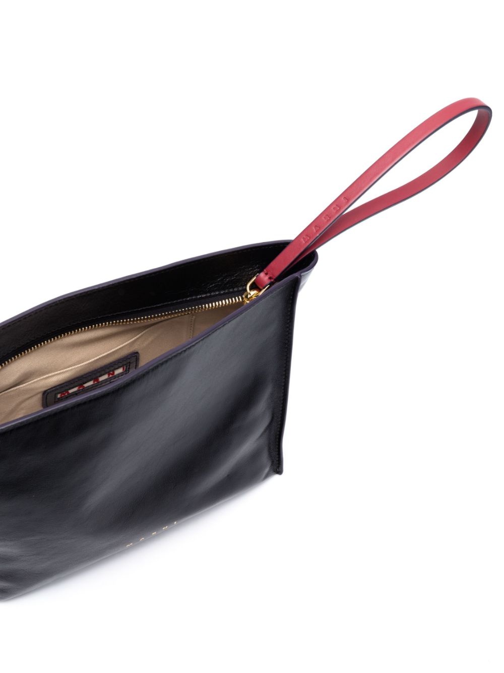 colourblock logo-print clutch - 5